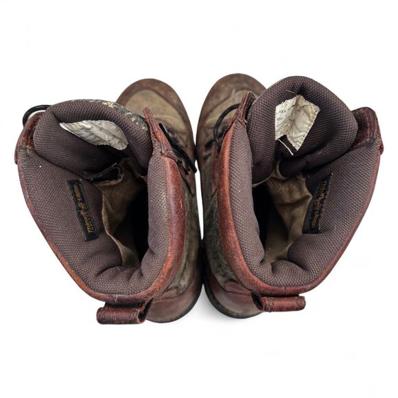 LaCrosse 500014 Men’s 8W Camo Brown Leather Hunting Boots Thinsulate Waterproof - Picture 8 of 11